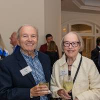 Dan and Diana Yates standing together and smiling for photo